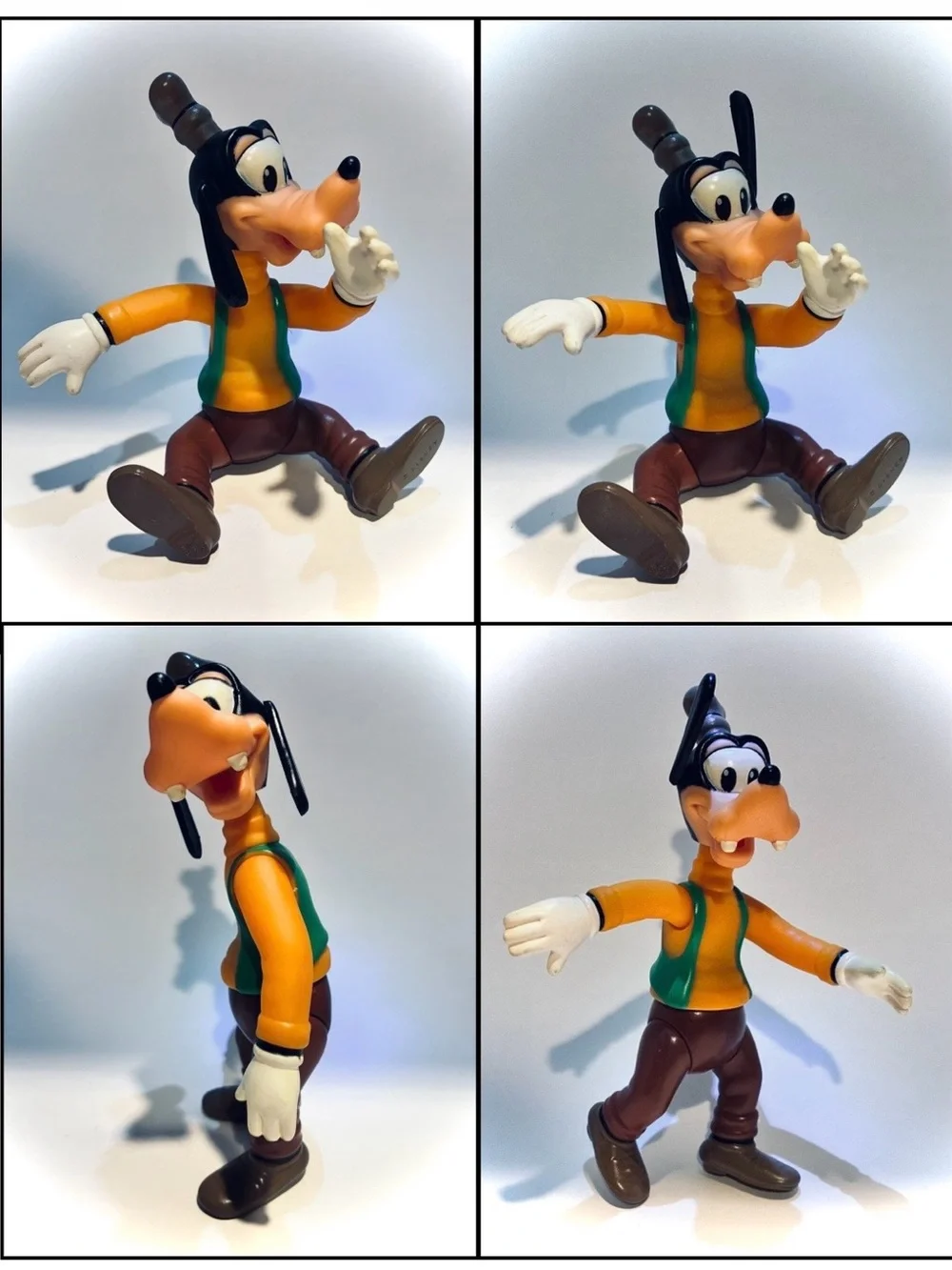 Vintage Disney’s GOOFY Poseable Figure, 6.5 inch.  1986